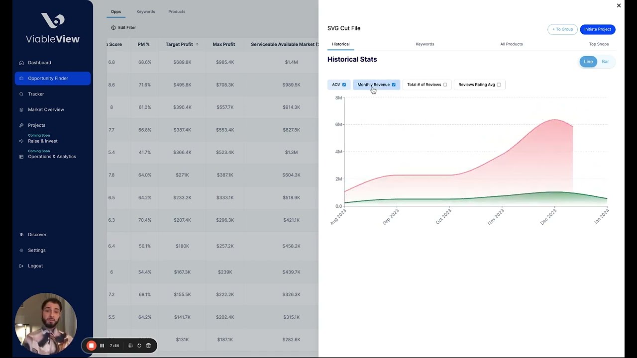 Simplifying Big Data for Entrepreneurs - ViableView Demo