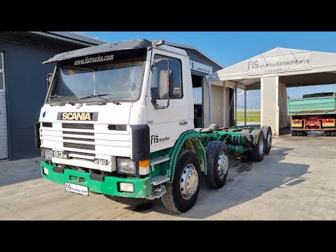 SCANIA 93M 280 8X2 chassis - FIŠ TRUCKS SLOVENIA