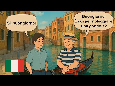 10 Basic Italian Conversations for Beginners (A1) | Practice Italian Dialogues
