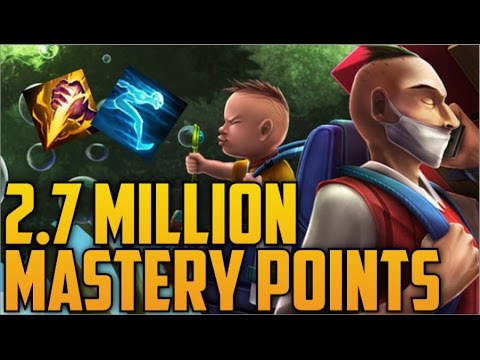 SILVER TO PLAT SUPPORT SINGED 2,700,000 MASTERY POINTS- Highest Mastery Points Singed