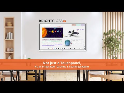 Bird AI White Bright Class DB1 Interactive Flat Panel