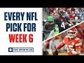 Brady Quinn and Pete Prisco make EVERY WEEK 6 NFL Pick | CBS Sports HQ