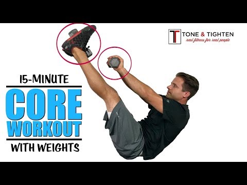 Learn 15 Minute Core Workout With Weights Tone and Strengthen Your Abs With These Dumbbell Exercises Mind Luster