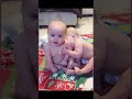 ​Cute Baby Siblings Enjoy Playtime And Biting #shorts