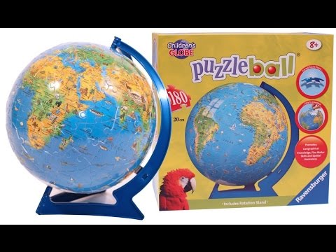 Review: Ravensburger XXL Children's Globe 180 Piece Puzzleball