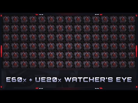 [PATH OF EXILE | 3.16] – 60x “ELDER WATCHER’S EYE” & 20x “UBER ELDER WATCHER’S EYE” GAMBLE