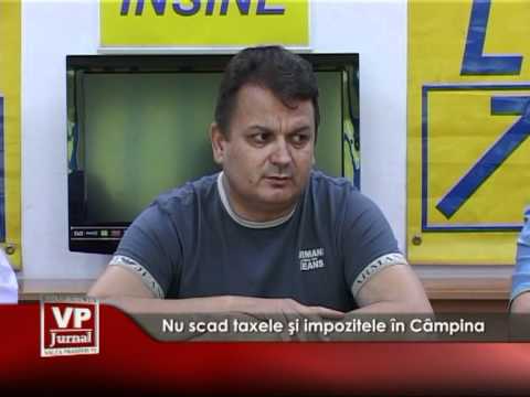 Nu scad taxele şi impozitele în Câmpina