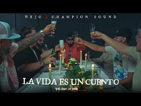 Ñejo, Champion Sound - La Vida Es Un Cuento  [Official Video]
