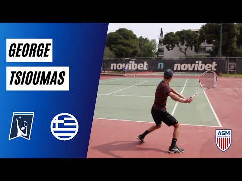 George Loukas Tsioumas | Tennis Recruiting | ASM Scholarships