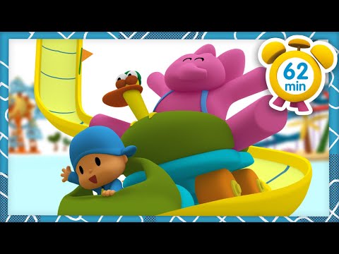 🎢 POCOYO TÜRK - Lunaparkta Eğlence Zamani [ 62 dakika ] Çocuklar için ÇIZGI FILMLER