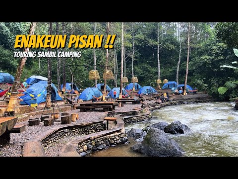Pineus Tilu Pangalengan, Tempat Camping di Pinggir Sungai yang Aesthetic