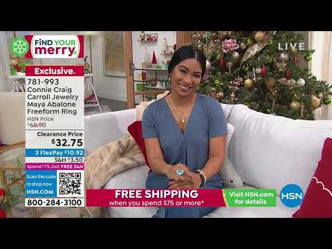 Connie Craig Carroll Jewelry Maya Abalone Freeform Ring