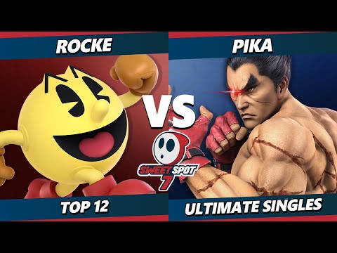 Sweet Spot 7 - Rocke (Pac-Man) Vs. Pika (Kazuya) SSBU Ultimate Tournament