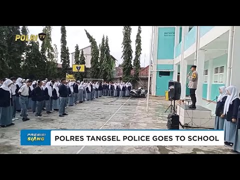BHABINKAMTIBMAS POLRES TANGSEL GIAT POLICE GO TO SCHOOL