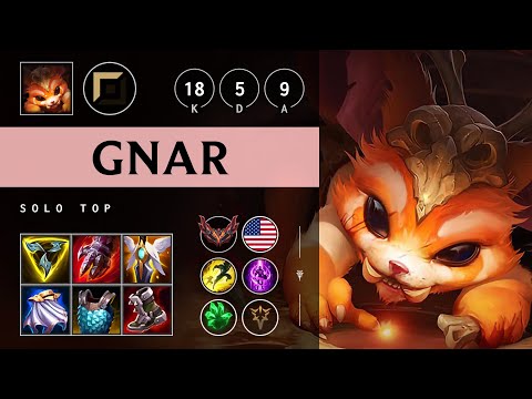 Gnar Top vs Kled: Triple Kill, Legendary - NA Grandmaster Patch 14.22