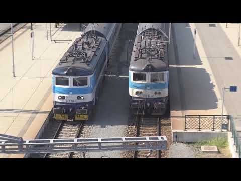 Plzeň hlavní nádraží - Estacion de trenes de Pilsen  Republica checa .