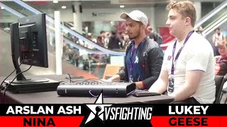 Tekken 7 - Arslan Ash (Nina) Vs Lukey (Geese) VS Fighting X Master Event 2022