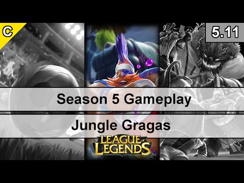 LoL Season 5 Jungle - Gragas vs Aatrox (League 149)
