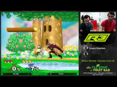 BM11 Losers Quarters - Arcadia (Marth) v THuGz (Fox)