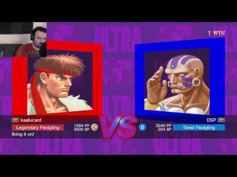 Ultra Street Fighter 2 Pro Controller Online MP pt11 - Dhalsim Stretches Things Out