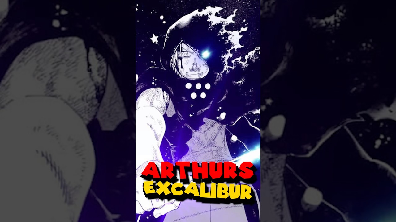 Arthur’s WEAPON is actually in SOUL EATER #anime #fireforce #manga