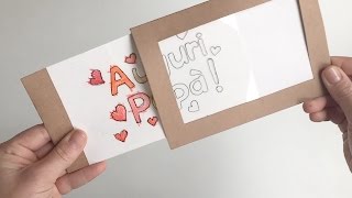 Biglietto di auguri per la Festa del Papà - Tutorial