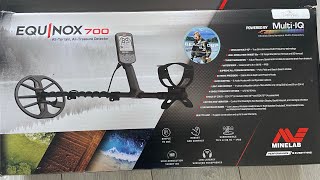 Equinox 700 Metal Detector Unboxing - Minelab - Metal Detecting - Detektoren-Sho