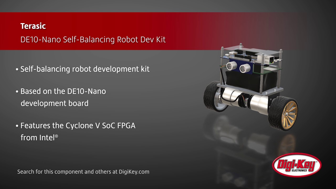 Terasic DE10-Nano Self-Balancing Robot Dev Kit | Digi-Key Daily