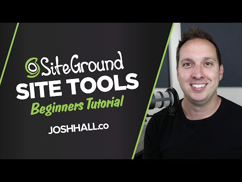 SiteGround Site Tools Beginner Tutorial (Still good in 2025) - YouTube