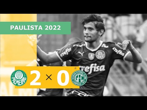 Palmeiras 2 x 0 Guarani - Gols - 06/03 - Campeonato Paulista 2022