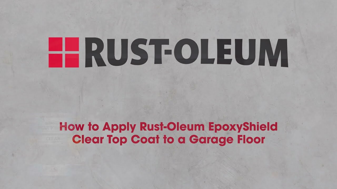 Thumbnail for How to Apply Rust-Oleum EpoxyShield Clear Garage Floor Coating