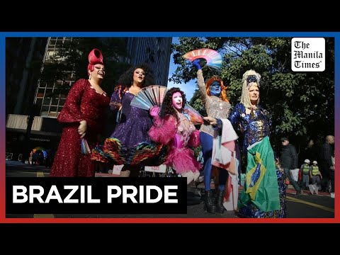 Brazilians celebrate Sao Paulo Pride Parade