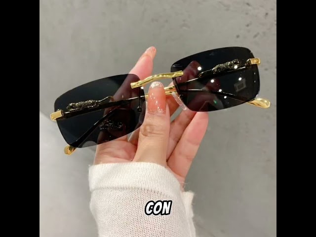 Vídeo relacionado con HDGSAFD Pack De 2 Gafas De Sol Con Estampado De Leopardo, Gafas De Sol Retro, Gafas De Moda Personalizadas, Gafas Irregulares, Accesorios De Ropa