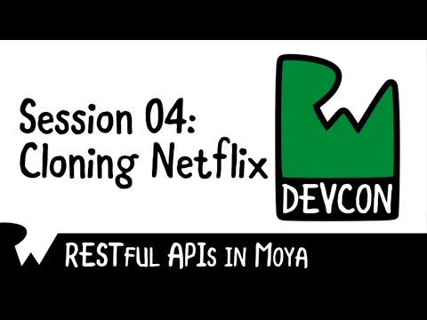 Cloning Netflix RESTful APIs in Moya Live Tutorial Session with Sam Davies RWDevCon 2018