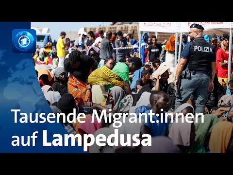 Italien: Lampedusa am Limit