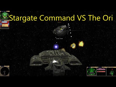 Stargate Command VS Ori Warship Star Trek Bridge Commander