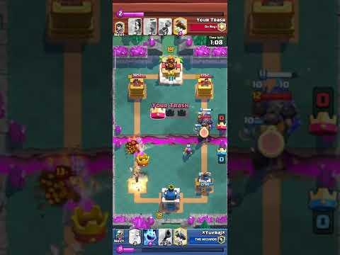 LEVEL 11 NOOB WITH LEVEL 14 CARDS GETS DESTROYED BY MEGA KNIGHT CYCLE