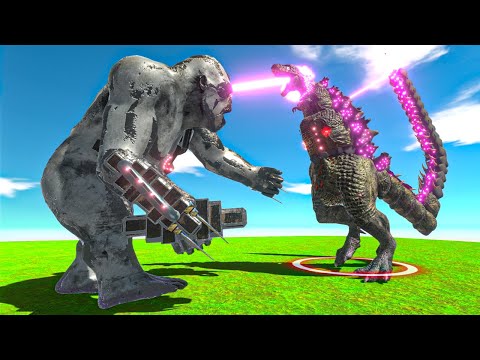 *NEW* LEGENDARY Shin Godzilla VS Cyborg King Kong In ARBS!