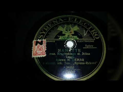 M. Demar - "Nanette" tango