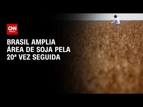 Brasil amplia área de soja pela 20ª vez seguida na safra 2026/27 | CNN AGRO NEWS