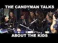 The CANDYMAN talks about his kids on live radio