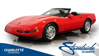 Video Thumbnail for 1993 Chevrolet Corvette Convertible