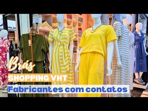 Tour of VHT Shopping Mall in BRÁS / Elegant and comfortable sets and dresses