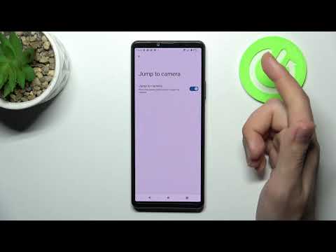 Sony Xperia 10 IV - How To Disable Quick Launch