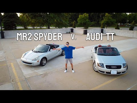 Toyota MR2 Spyder vs Audi TT! | Blop Gear Trailer