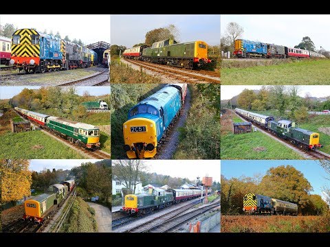 South Devon Railway Diesel Gala    03/11/17 04/11/17 05/11/17