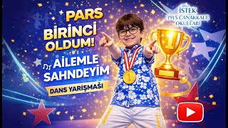 Pars Birinci Oldu 🎉 | Ailemle Sahnedeyim Dans Yarışması | İstek Çanakkale 1915 O