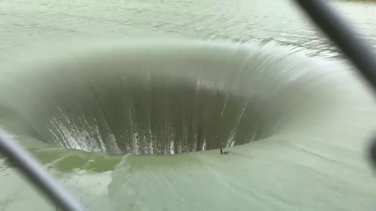 Lake Berryessa Glory Hole Sucks in a Poor Duck