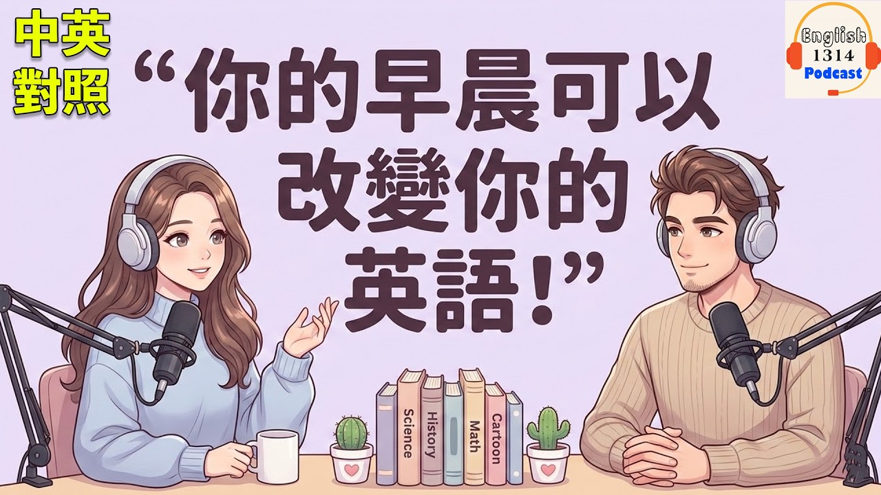 沒時間學英文？⏰ 每天早上 10 分鐘就能進步｜改變英文的晨間習慣 ☀️