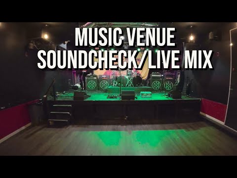 Soundcheck & Mixing A 3 Band Metal Tour (FOH POV)